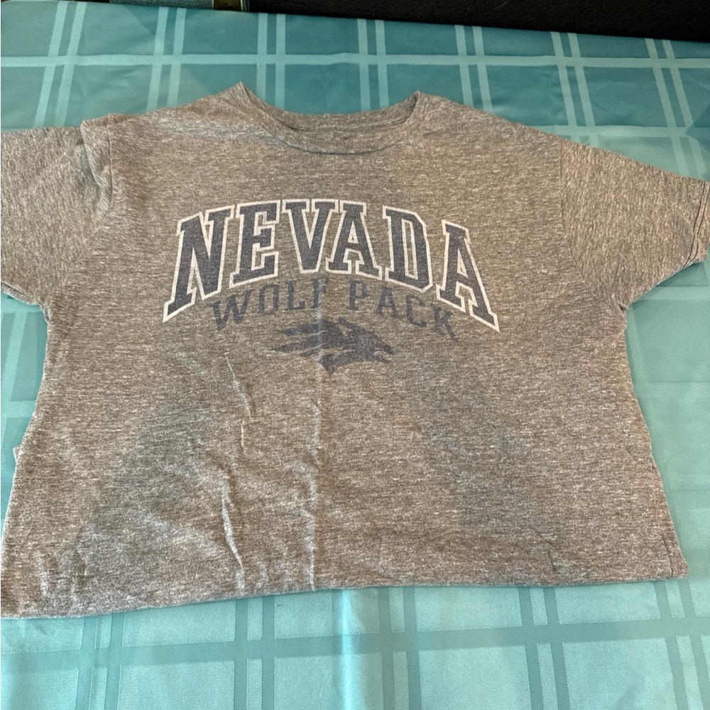 The Ordinary Gray Nevada Wolf Pack Tee